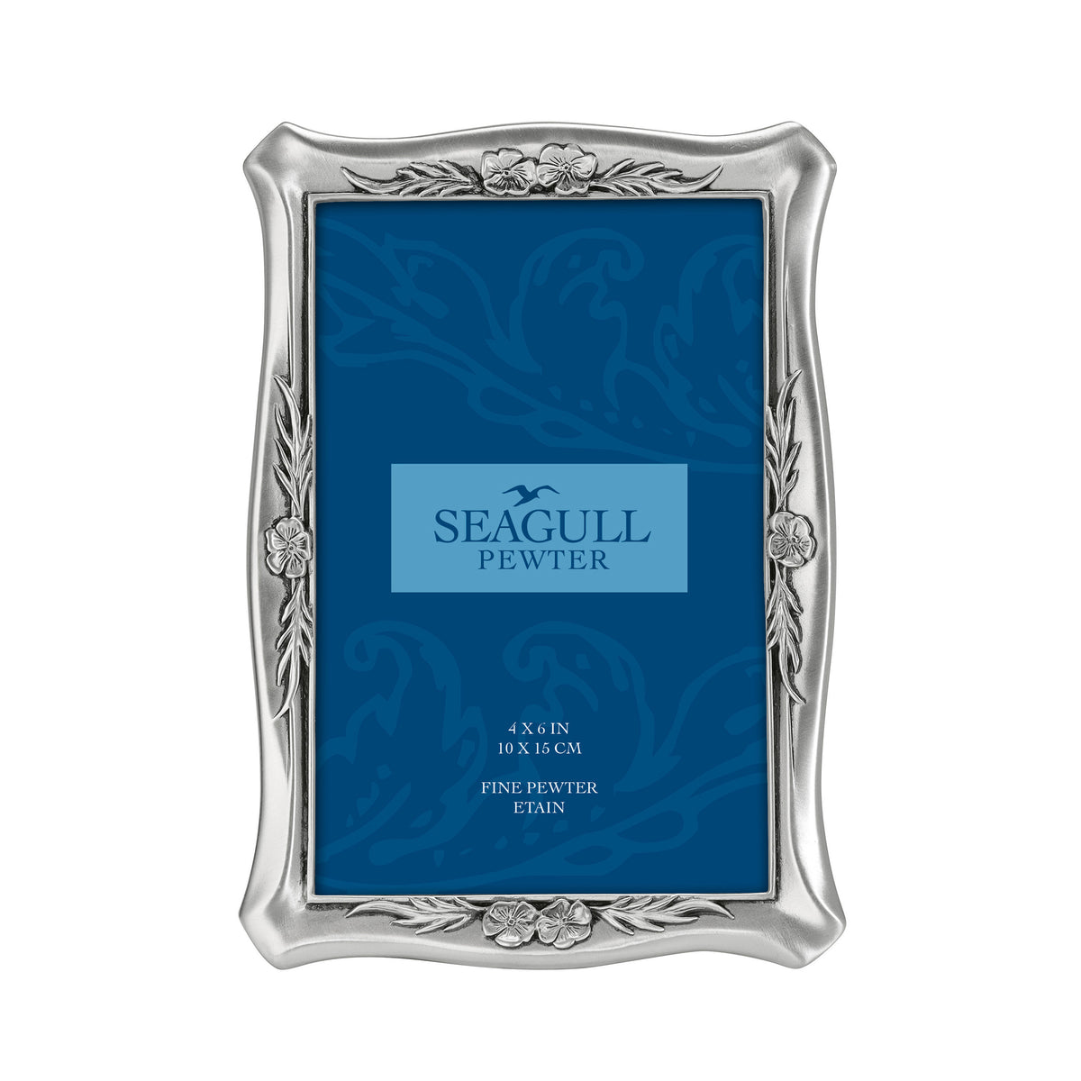 4 x 6 Victorian Picture Frame PF-960S – Seagull Pewter