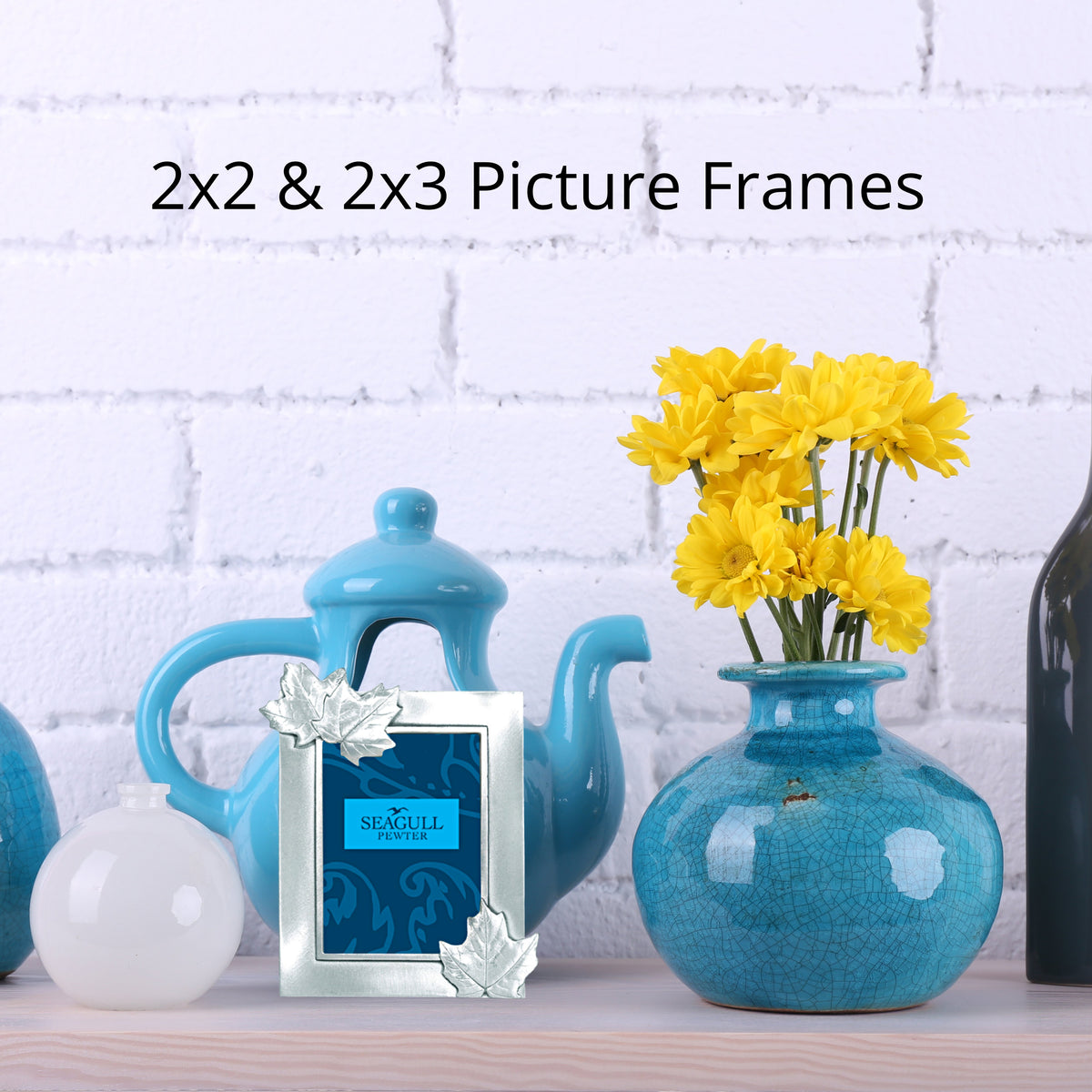 Frames 2 x 2, 2 x 3 and 3.5 x 5 – Seagull Pewter