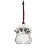 Dog Memorial Photo Ornament Engravable PO-123P