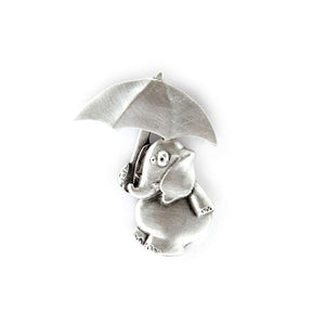 Elephant w/ Umbrella Pin JP-451