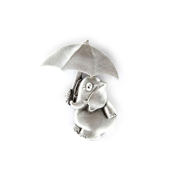 Elephant w/ Umbrella Pin JP-451