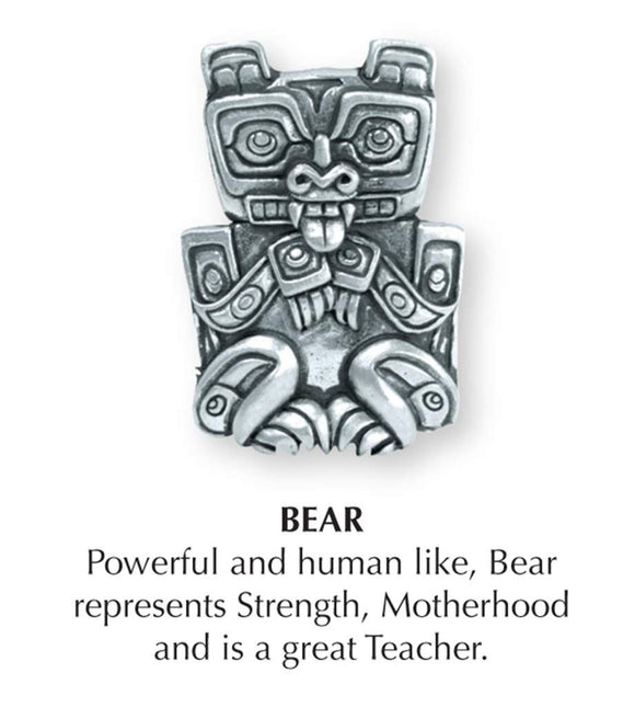 Haida Bear Jewelry Pin JP-282