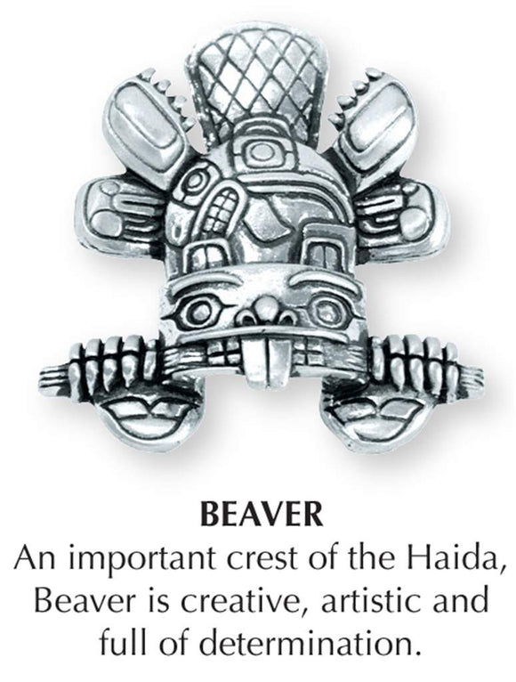 Haida Beaver Jewelry Pin JP-292