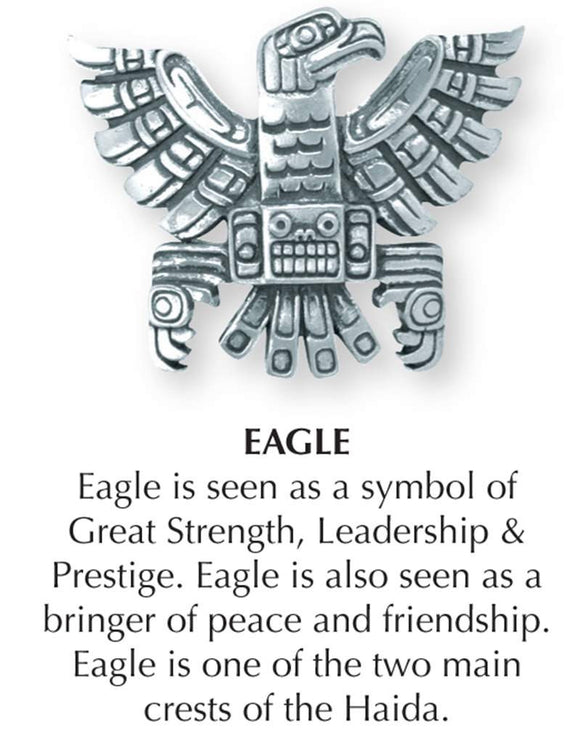 Haida Eagle Jewelry pin JP-288