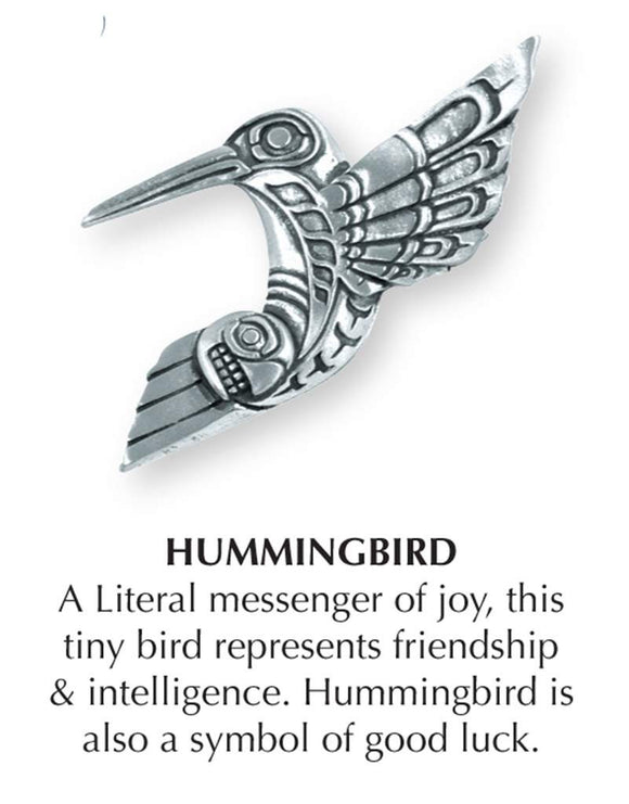 Haida Hummingbird jewelry pin JP-283