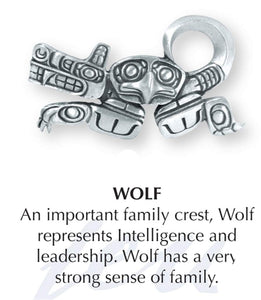 Haida Wolf Jewelry Pin JP-289