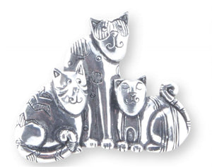 Three Cats Pin JP-309