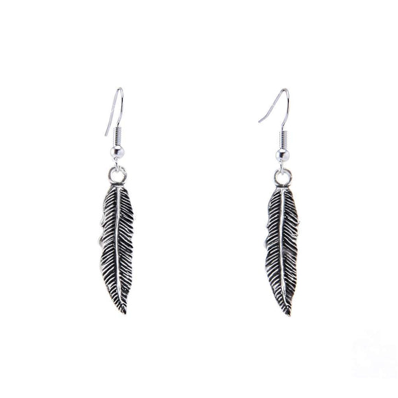 Feather Earrings E015