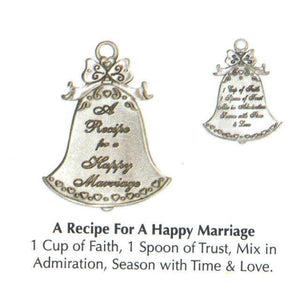 Happy Marriage Recipe Ornament SC-10000S