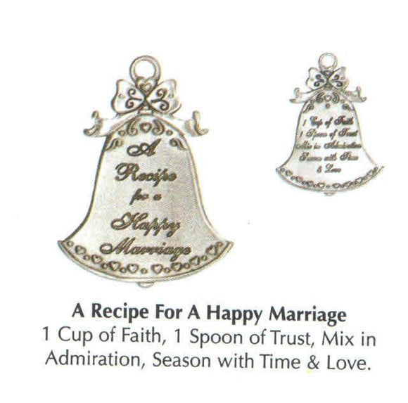 Happy Marriage Recipe Orn. SC-10000