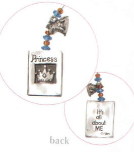 Princess Wire Spiral Bookmark BM-2002
