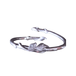 Leaf Coiled Bangle BG-48G