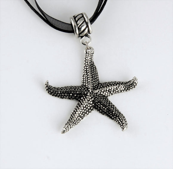 Starfish Ribbon/Cord Pendant RP009