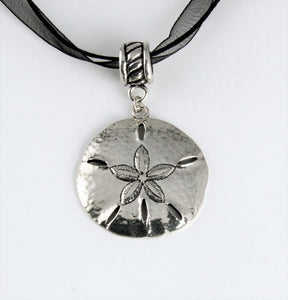 Sand Dollar ribbon/Cord Pendant RP010