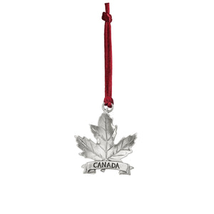 Maple Leaf Canada Ornament SC016