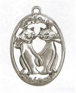 Sisters / Friends Cats Ornament SC-439S