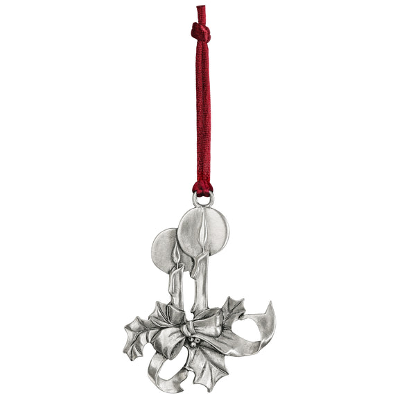 Candles / Holly Ornament SC-73