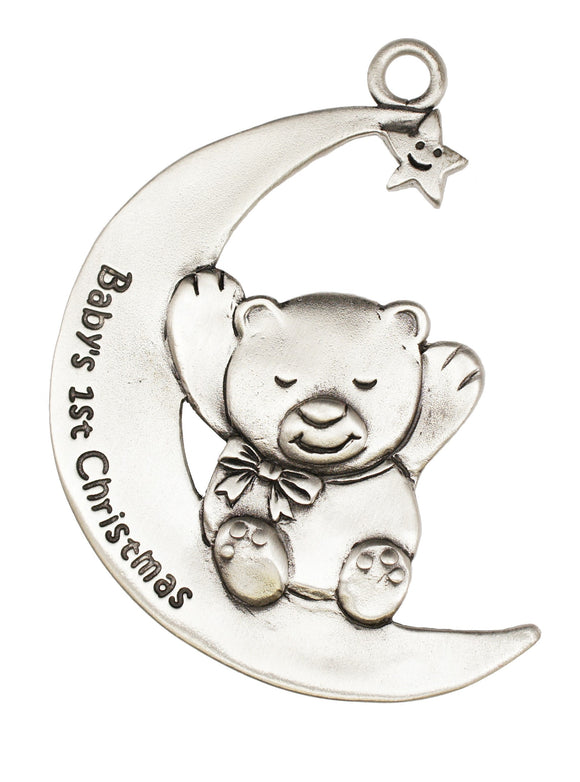 Baby's First Teddy Ornament SC079