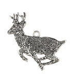 Paisley Deer Ornament SC084