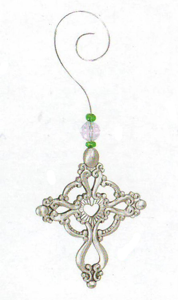 Cross Decorative Swirl Orn. SC-9006