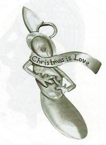 Christmas Is Love Smooth Stylized Orn SSC-15