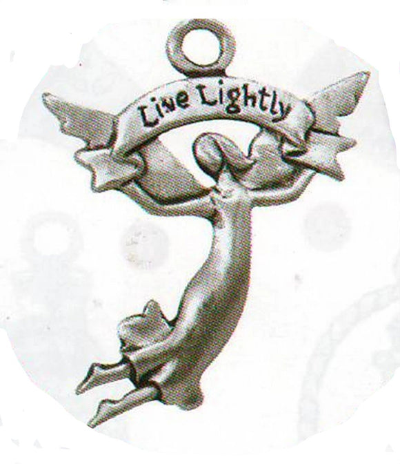 Live Lightly Smooth Stylized Ornament SSC-5S